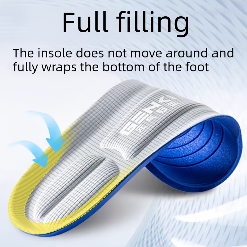 Plantillas para zapatos extragrandes, extendidas, de talla grande, de gran tamaño 47 48 49 50 52 para peso pesado, almohadillas para el antepié para hombres y mujeres, plantillas para zapatillas de deporte con soporte para el arco, que aumentan la altura, de alta elasticidad, suaves, agradables para