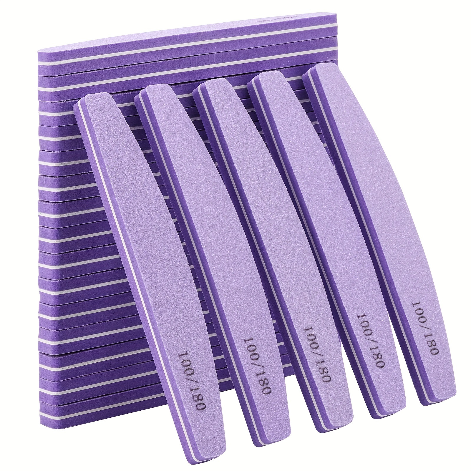 

/180 Sponge Nail File Set, Sponge Nail Soft And , Easy To Grip And Hold, For Filing And Polishing Nails