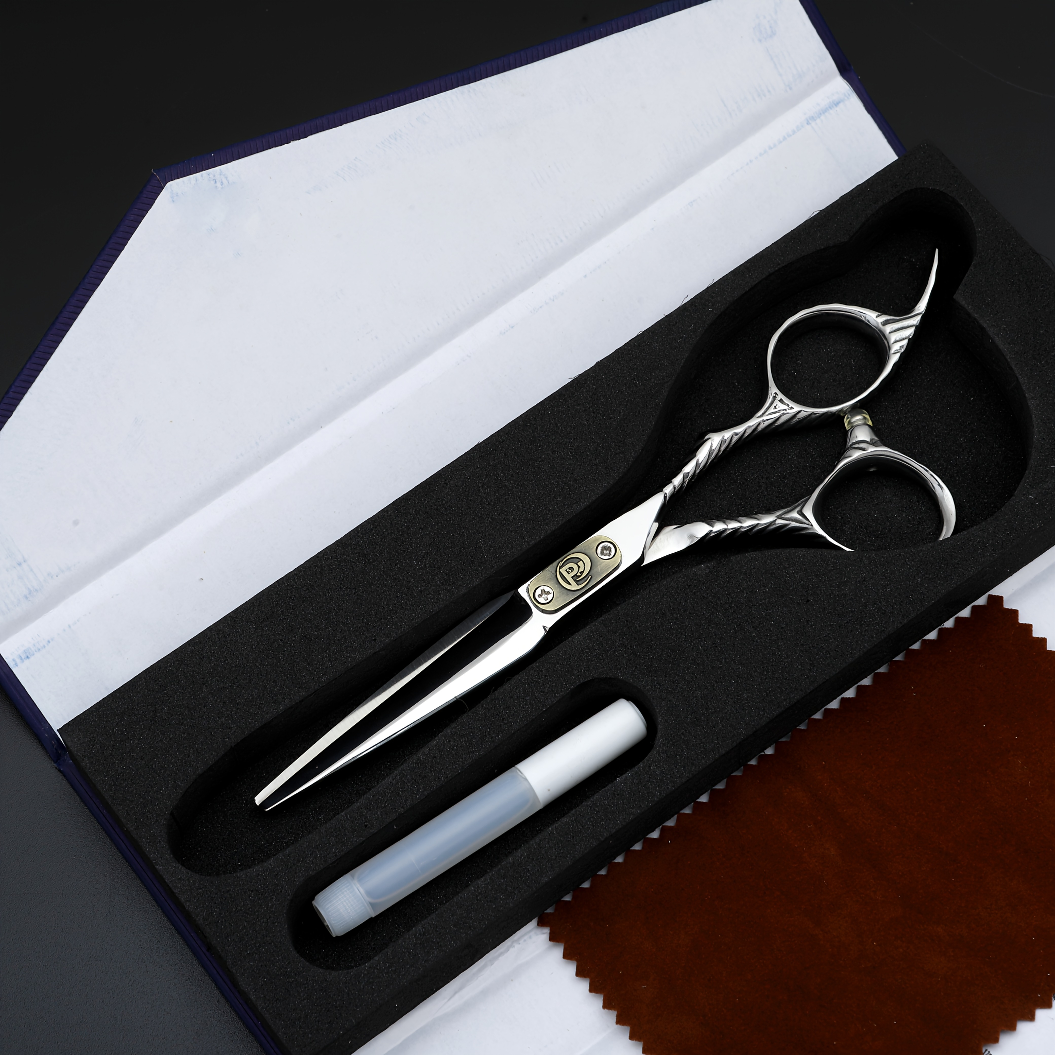 POULOS Advanced Professional Hair Scissors with Nano-Level Sharpness