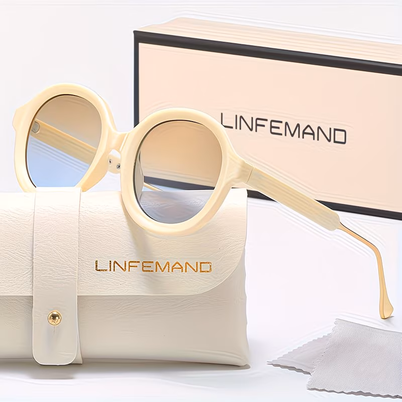 classic retro round fashion glasses for gift for shopping parties and festive occasions Product details 0