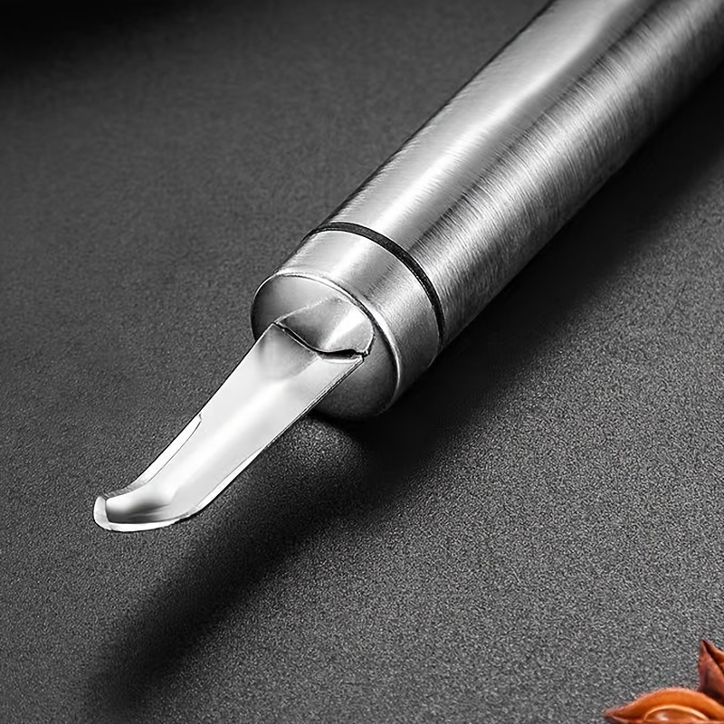 stainless steel tool ergonomic handle seafood peeler for removal kitchen gadget details 4