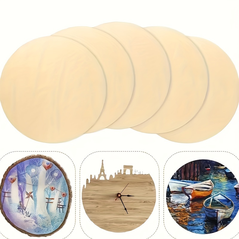 

2-pack 18-inch Wooden Circles For Crafts - Discs For Painting, Staining, Diy Art Projects & Home Decor