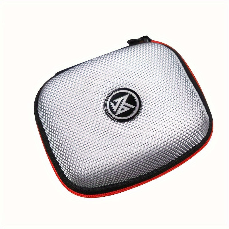 TEMU KZ Ohrhörer Tasche Aufbewahrung Kunstleder Aufbewahrungsbox Unisex Ohrhörer Tragetasche Robuste Stoßfeste Tasche