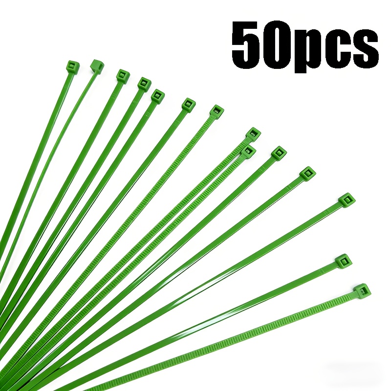 Temu – TEMU Green Gardening Zip Ties, Cable Ties, Tie Ropes, Plastic Wrap Ties, Plant Support Ties, Portable Gardening Cables, Gardening And Lawn Care Tools