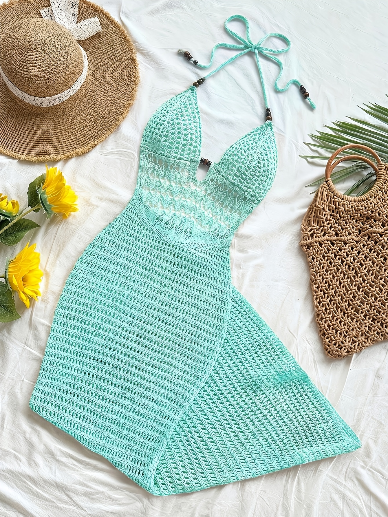 crochet dress sold on Temu United States