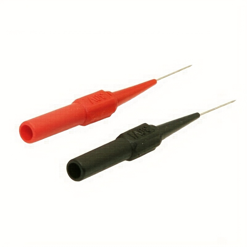10er Set Messspitzen Für Multimeter – Professionelle Prüfspitzen, Präzise, Langlebig & Vielseitig, In Schwarz