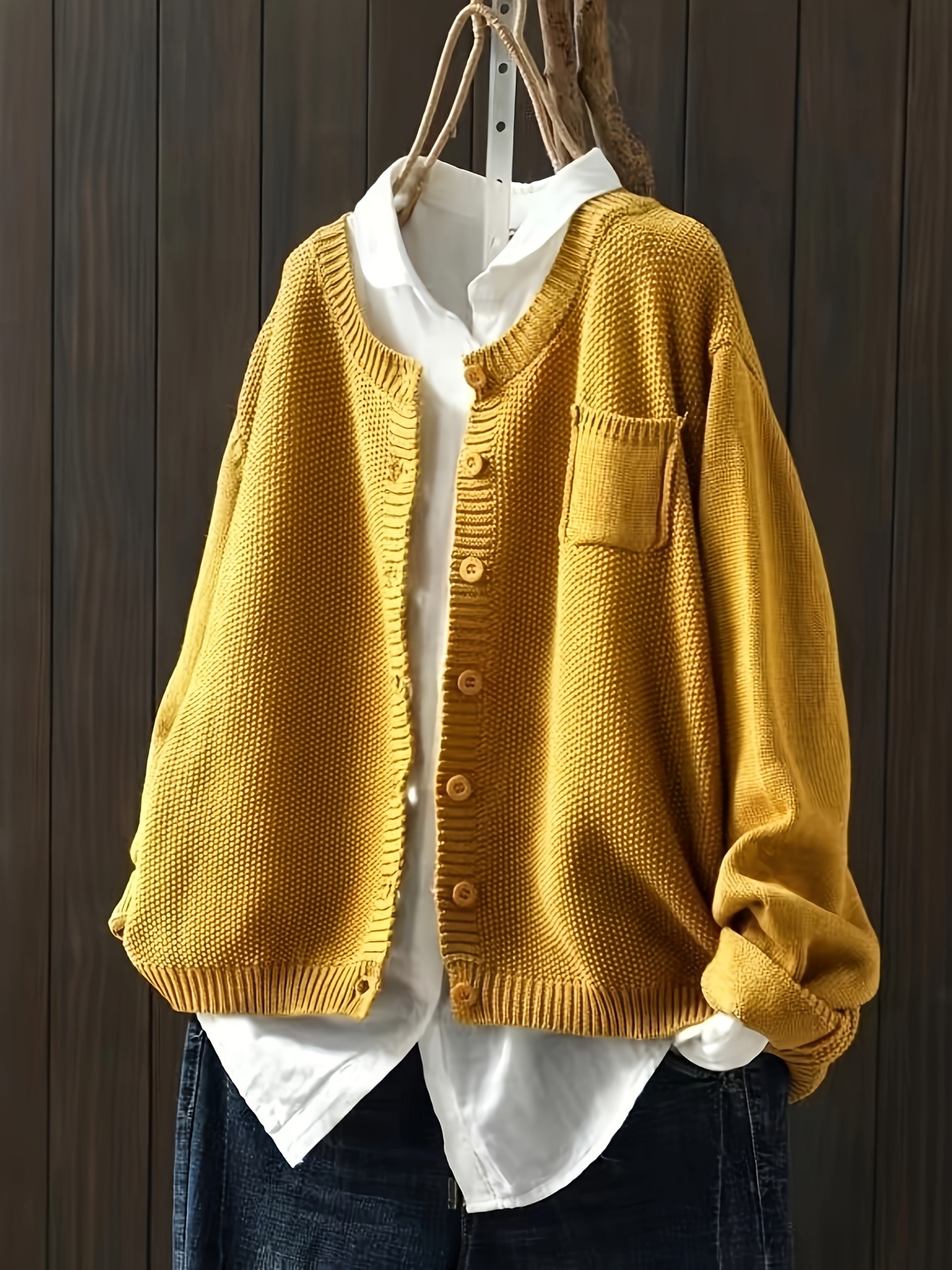 plus size cardigans sold on Temu Canada