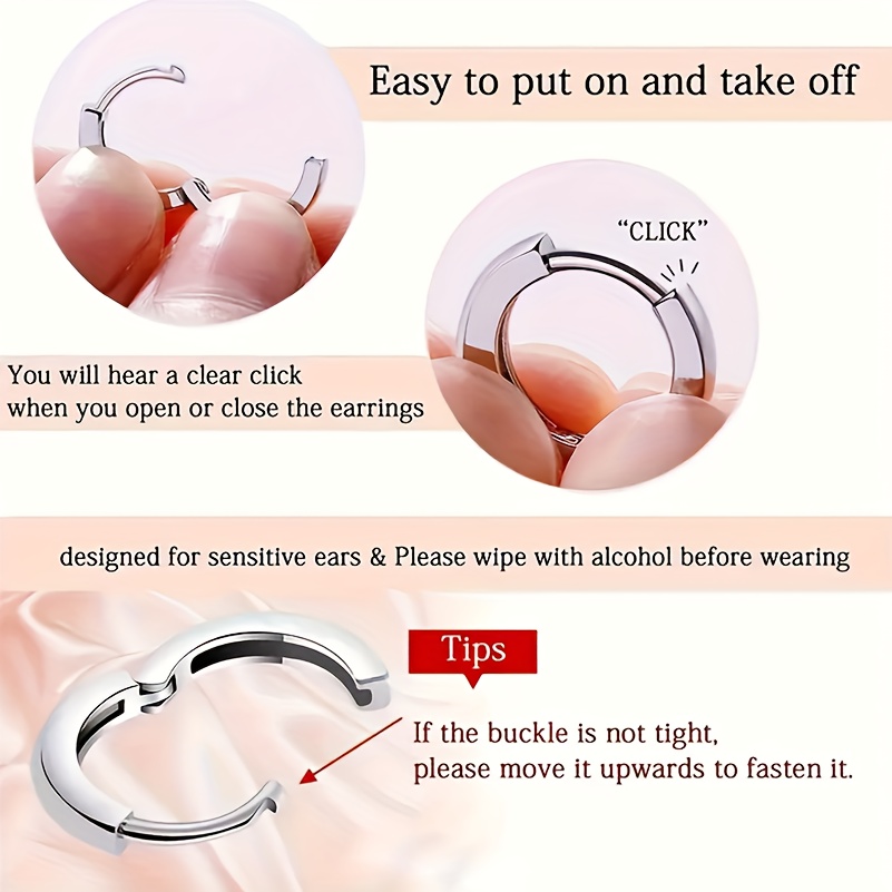 Fashion Micro-Pave Cubic Zirconia Hoop Earrings