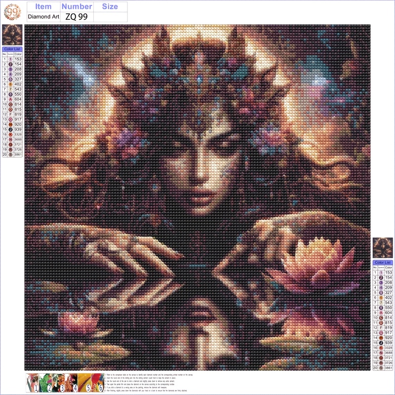 TEMU Stunning Woman-5d Painting Kit, , Diamond Painting Art