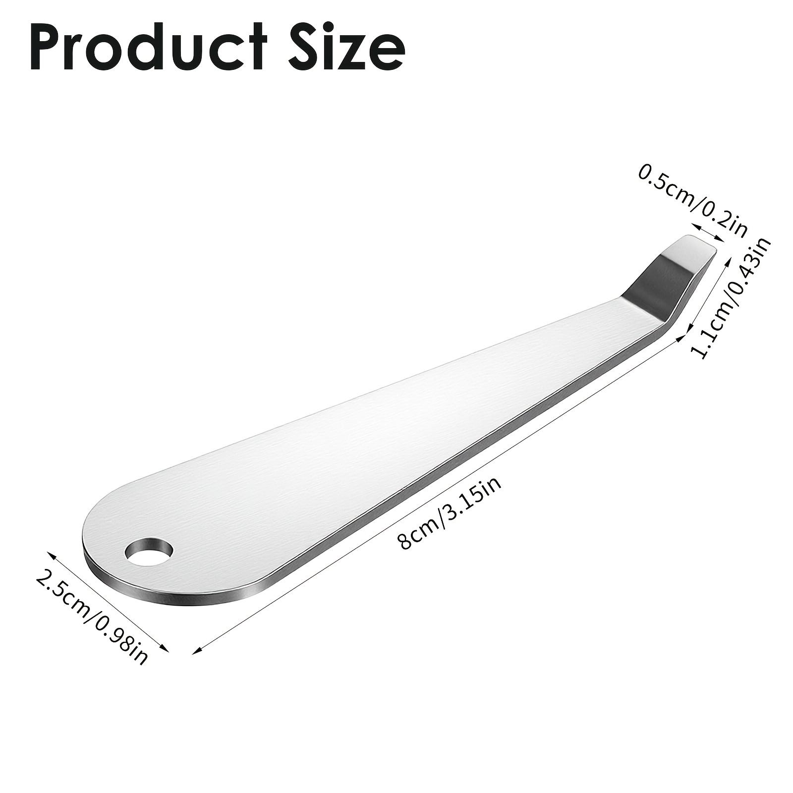 Portafilter Basket Removal Tool Stainless Steel Coffee Powder Cup Disassembly Tool Espresso Machine Accessories