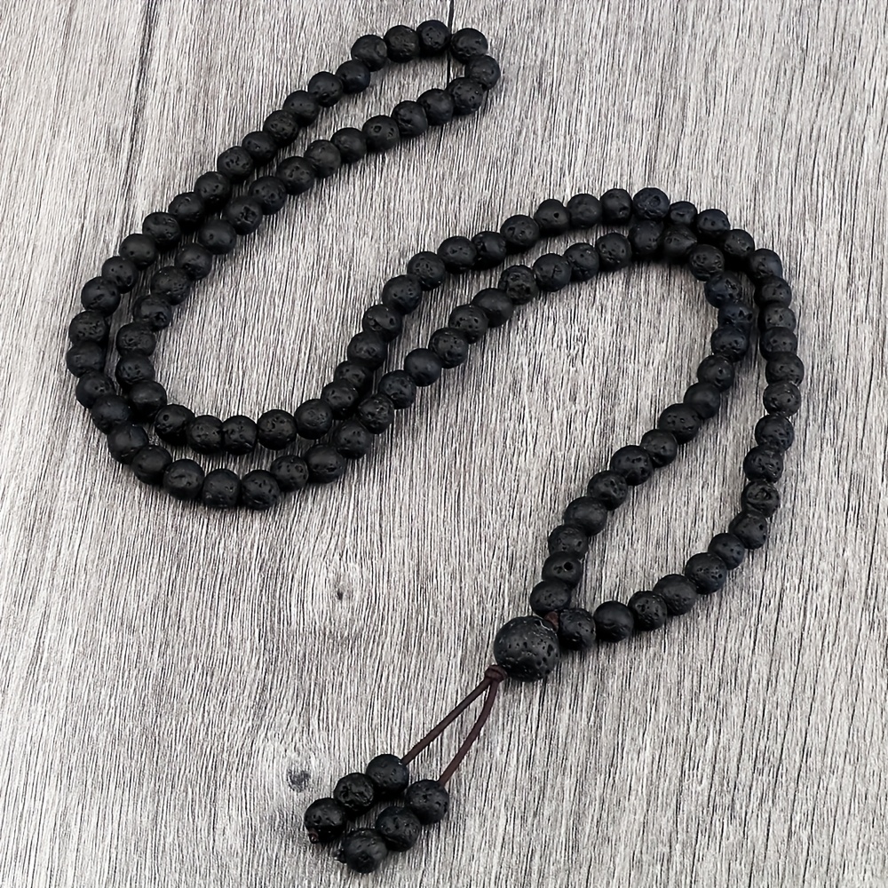 108 Bead Natural Stone Beaded Necklace
