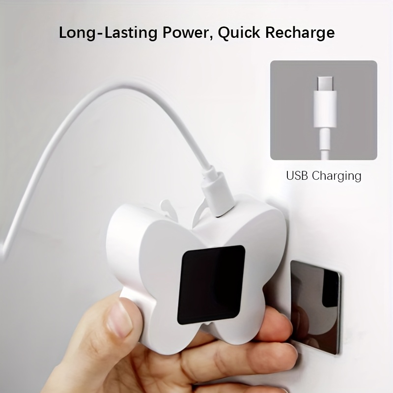 1 2pcs wall lamp with motion sensor usb rechargeable magnetic night light for bedrooms stairs bathrooms Product details 0