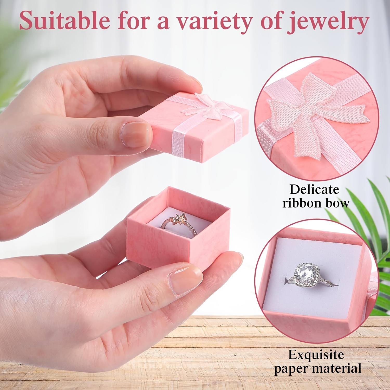 Assorted Color Small Hard Gift Box Set