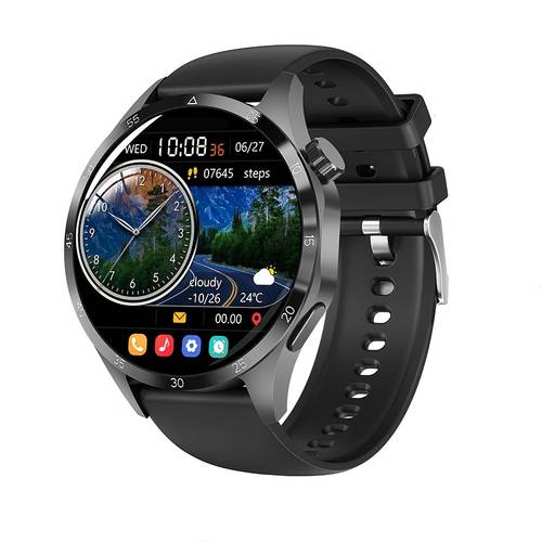 mens smart watch gps motion trajectory smart watch for 360 hd screen wireless call intelligent with dial watch hands free wireless calling multi functional smartwatch perfect gift for fathers day