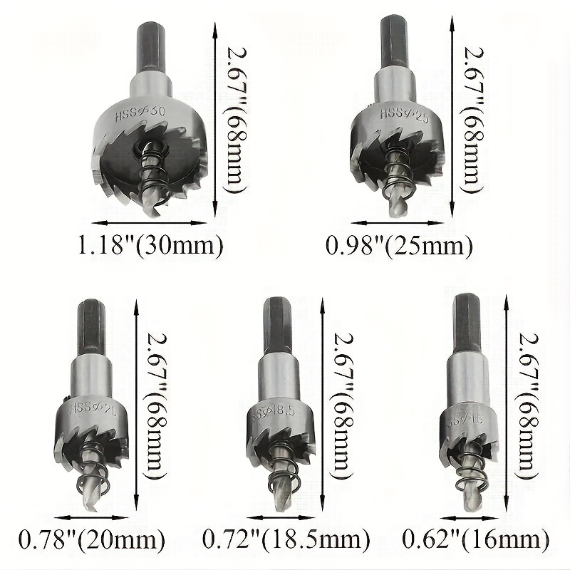 TEMU 5pcs Durable Kit - Versatile, , Rust-resistant For Metal, Wood, & More; Easy Assembly & Clean