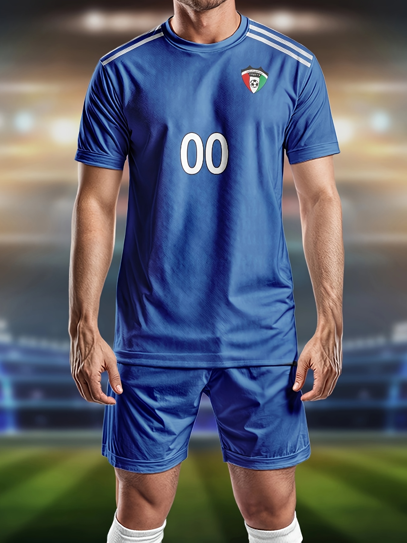2025 customized   round neck soccer   apparel   comfortable fitted breathable and quick drying   personalized   and summer parties outdoors 0