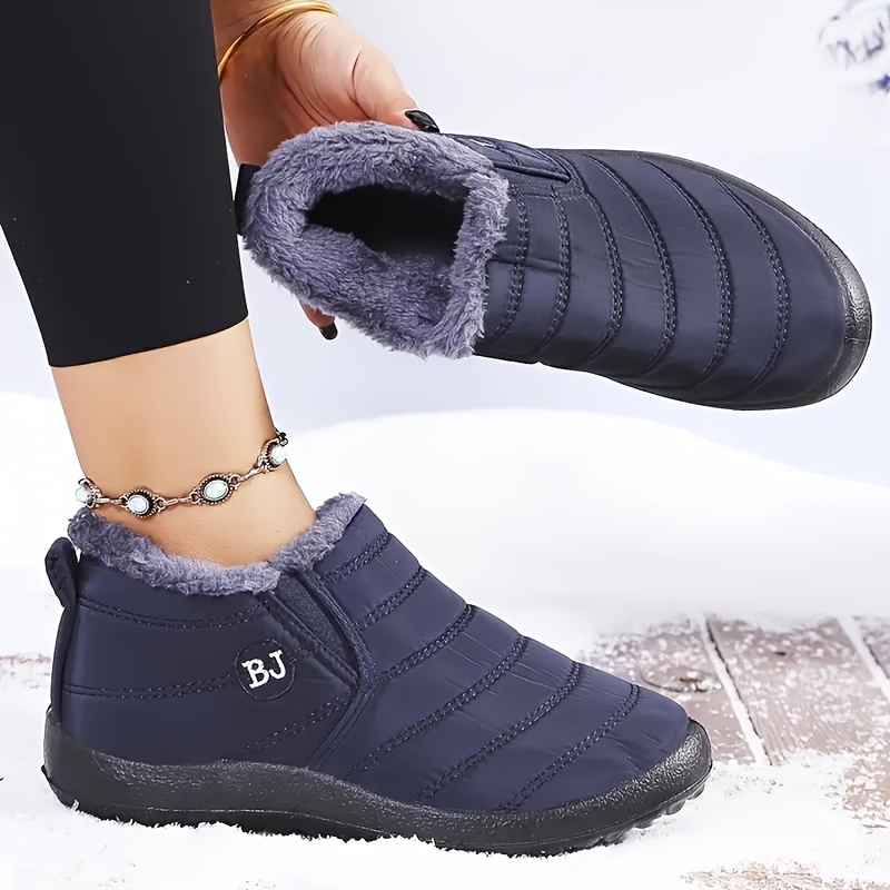Couple Style Casual Snow Boots, Non-Slip Short Boots