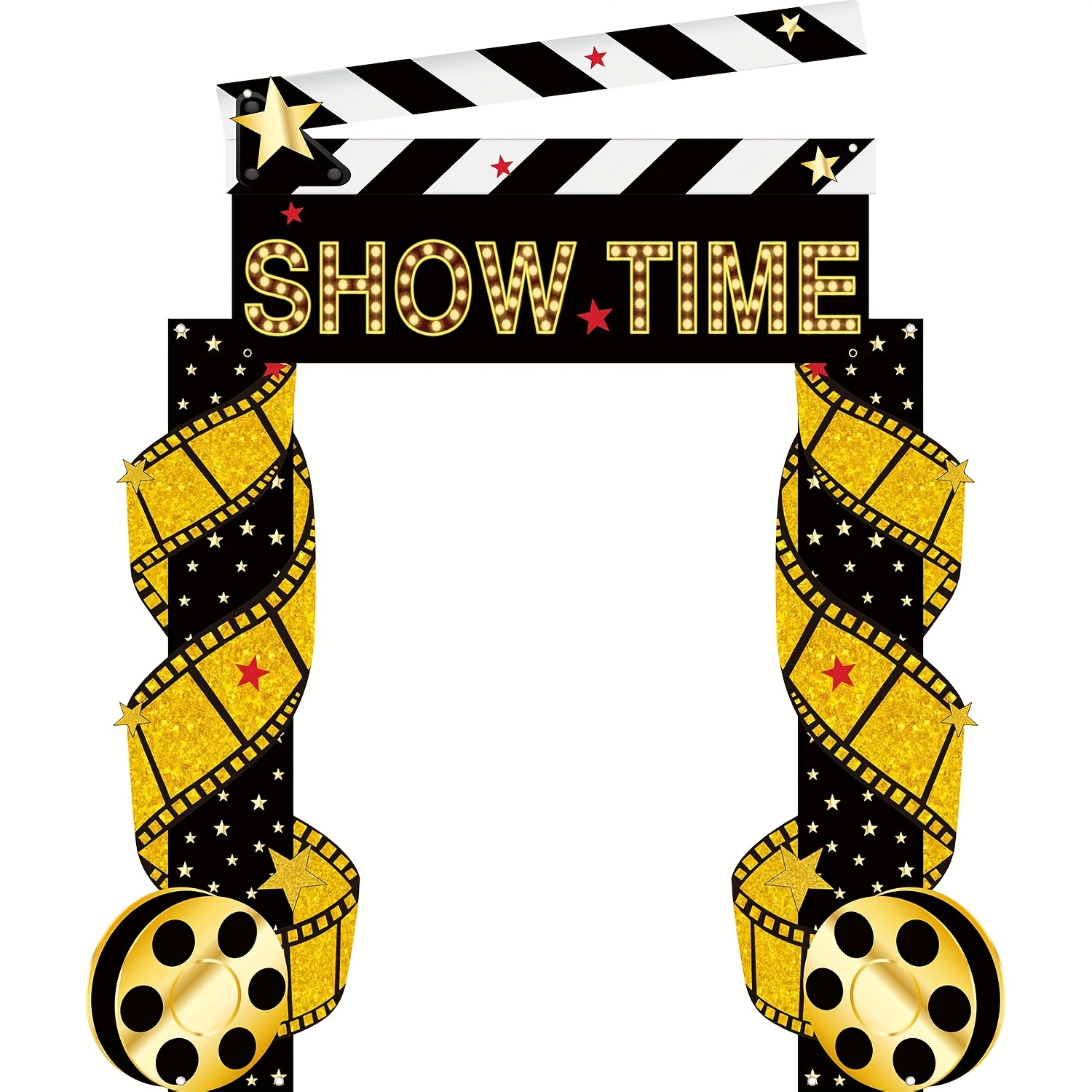 E-shop 3er-Set Kinonacht Veranda Schild Banner Kino Theater Themenparty Dekorationen