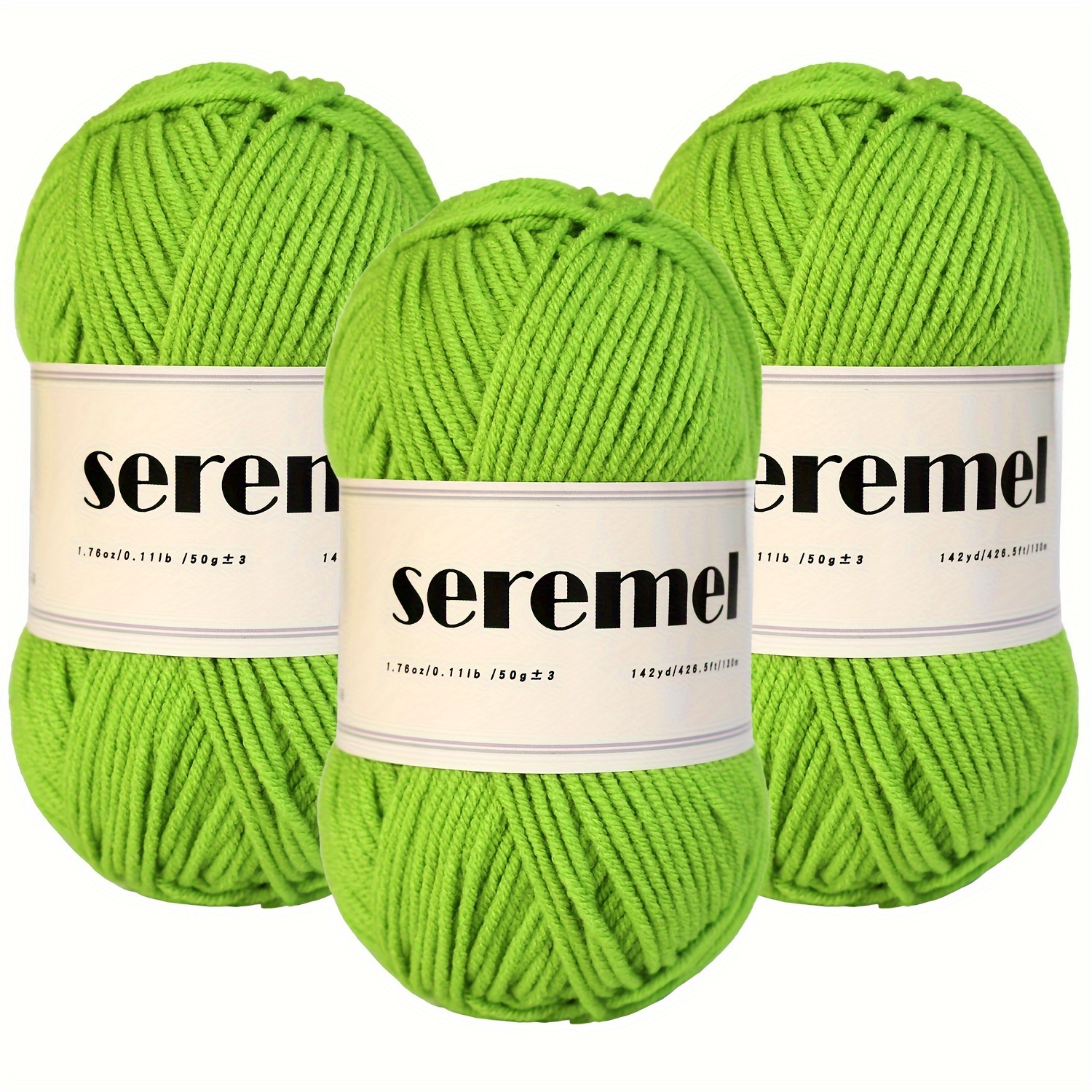 

Seremel 3- 150g (426 ) - 4-ply Variegated For And Knitting Scarves, Sweaters, Blankets - Assorted