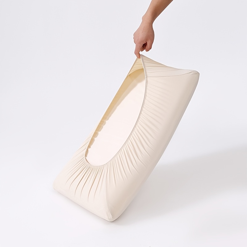 Image of 1pc Pillowcase, Single Pillowcase (without Pillow Insert) - Breathable, Smooth, And Lightweight, Ideal For Hot Sleepers And Night Sweaters - Machine Washable, Suitable For Home, Bedroom, And Hotel Use