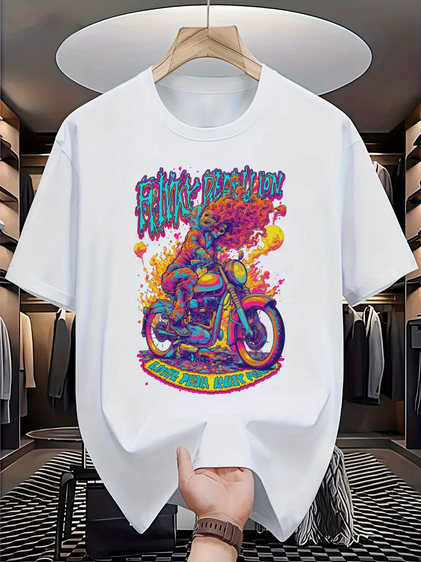 funky shirts for men sold on Temu United States