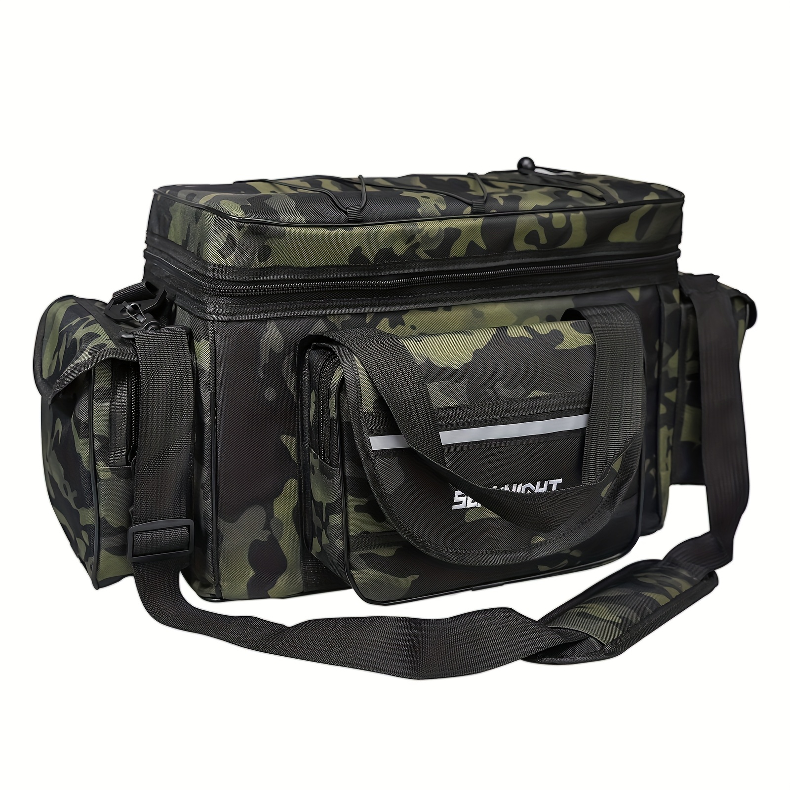 Image of Seaknight Carp Fishing Bag Sk003 Single Shoulder Sea Fishing Tackle Bags Outdoor Bag Hiking Travel Pack 50cm*28cm*27cm