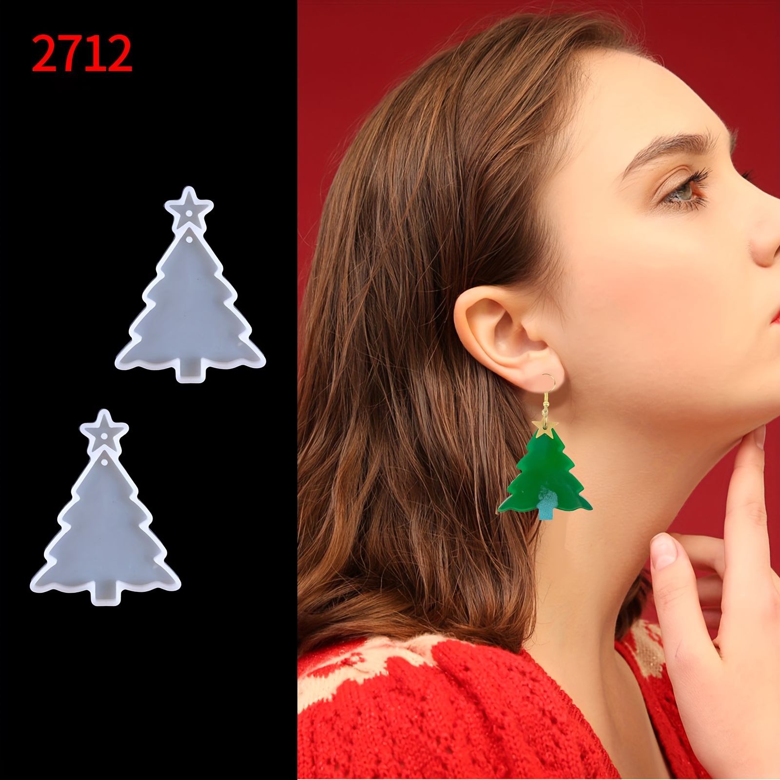 

Diy Christmas Tree & Keychain Kit - Irregular For Pendants