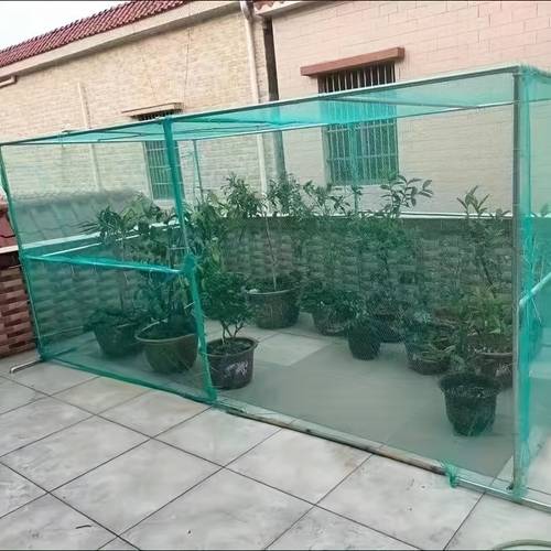 heavy duty 0 5cm thick bird hail protection netting for grapes cherries durable nylon mesh cover for winter