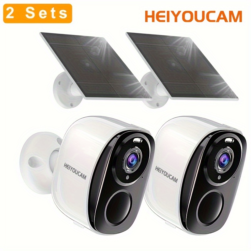 sets wireless outdoor security cameras 3mp night Temu