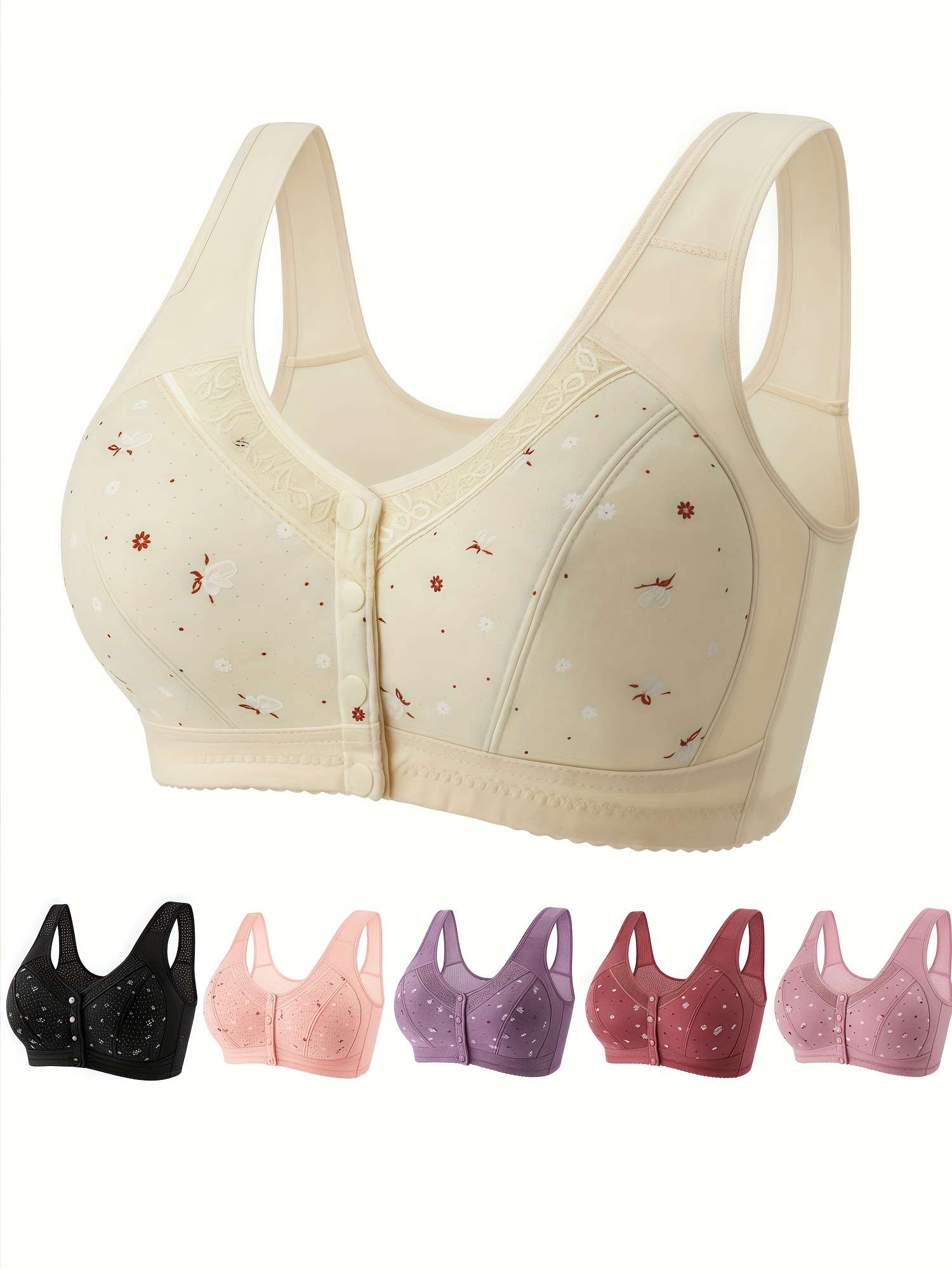 salsation cotton bra タイダイ cotton bras sold on Temu United States