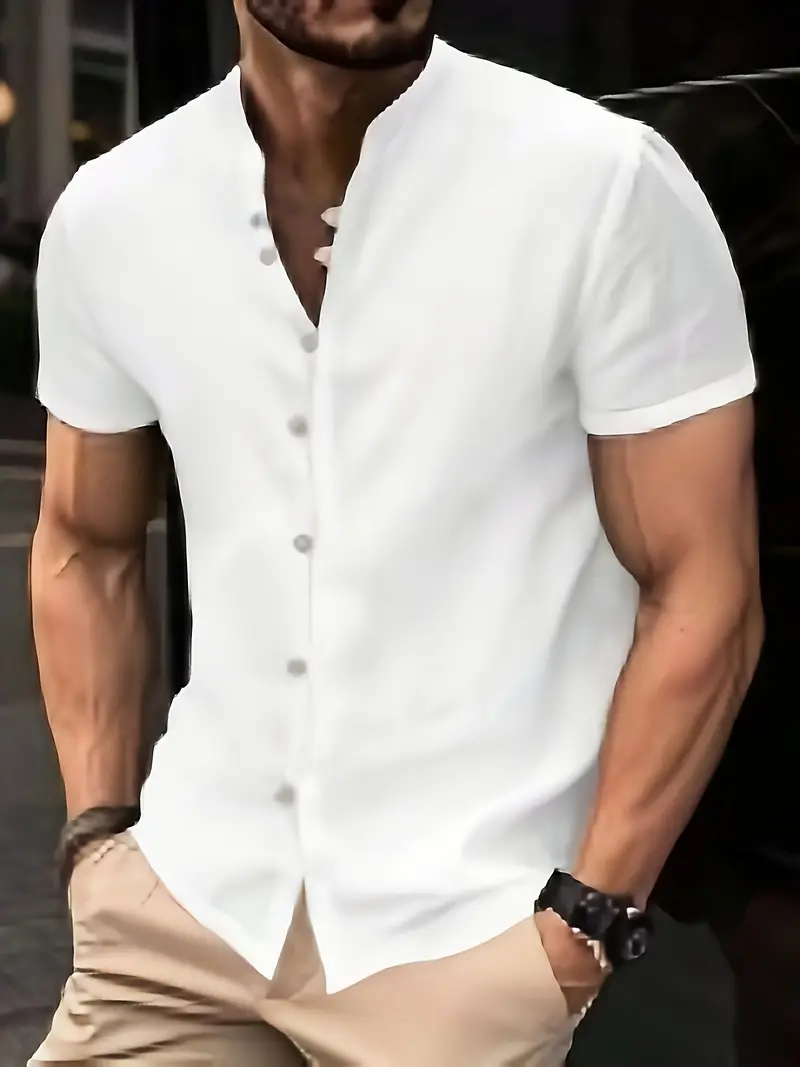 Casual Solid Buttons V Neck Tops(7 Colors) Casual Solid Buttons V Neck Tops(7 Colors)