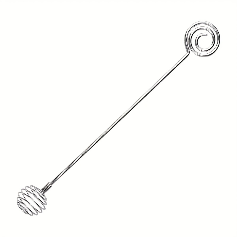 A Honey Stirring Stick, Stainless Steel Long-handled Stirring Spoon, , Honey Stirring Stick, Stirring Spoon For And Chocolate, Kitchen Utensils, Kitchen Accessories, Kitchen Gadgets
