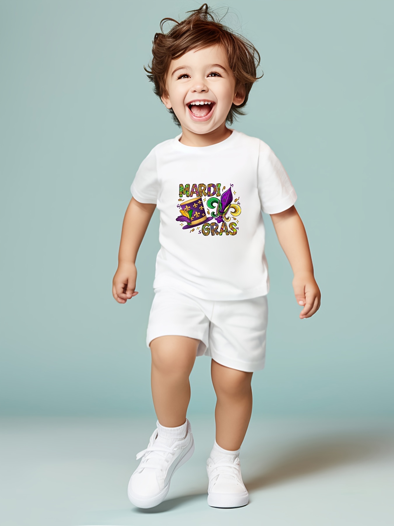 mardi gras baby shirt