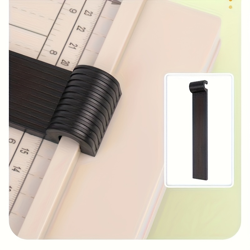 manual paper cutter a4 guillotine trimmer portable stack cutter for   home   a4 a5 b5 b6 b7 compatible ideal for cardstock cardboard vinyl photos uncharged operation Product details 2