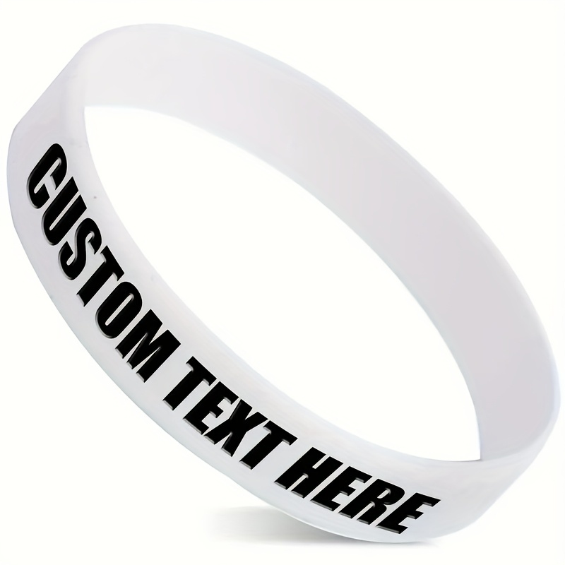 TEMU 21pcs Silicone Bracelets Suitable For Birthday Parties, Company Promotion, Inspirational, Weddings, Anniversaries, Thanksgiving, Christmas,