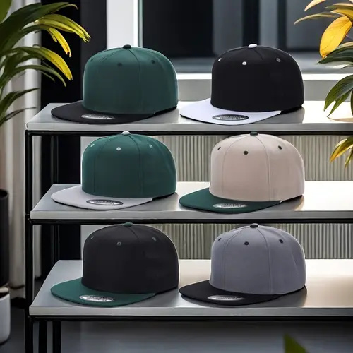 6pcs mens classic baseball cap polyester fabric mature for casual travel and gifts