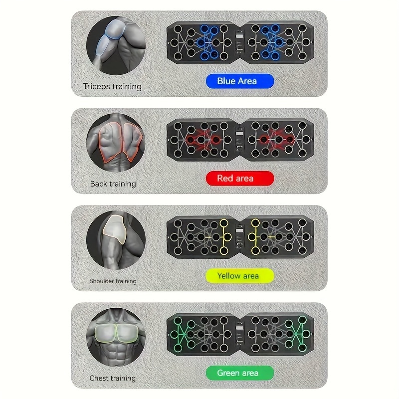 俯卧撑多功能训练板折叠俯卧撑架成人胸肌训练器俯卧撑辅助器 详情 8