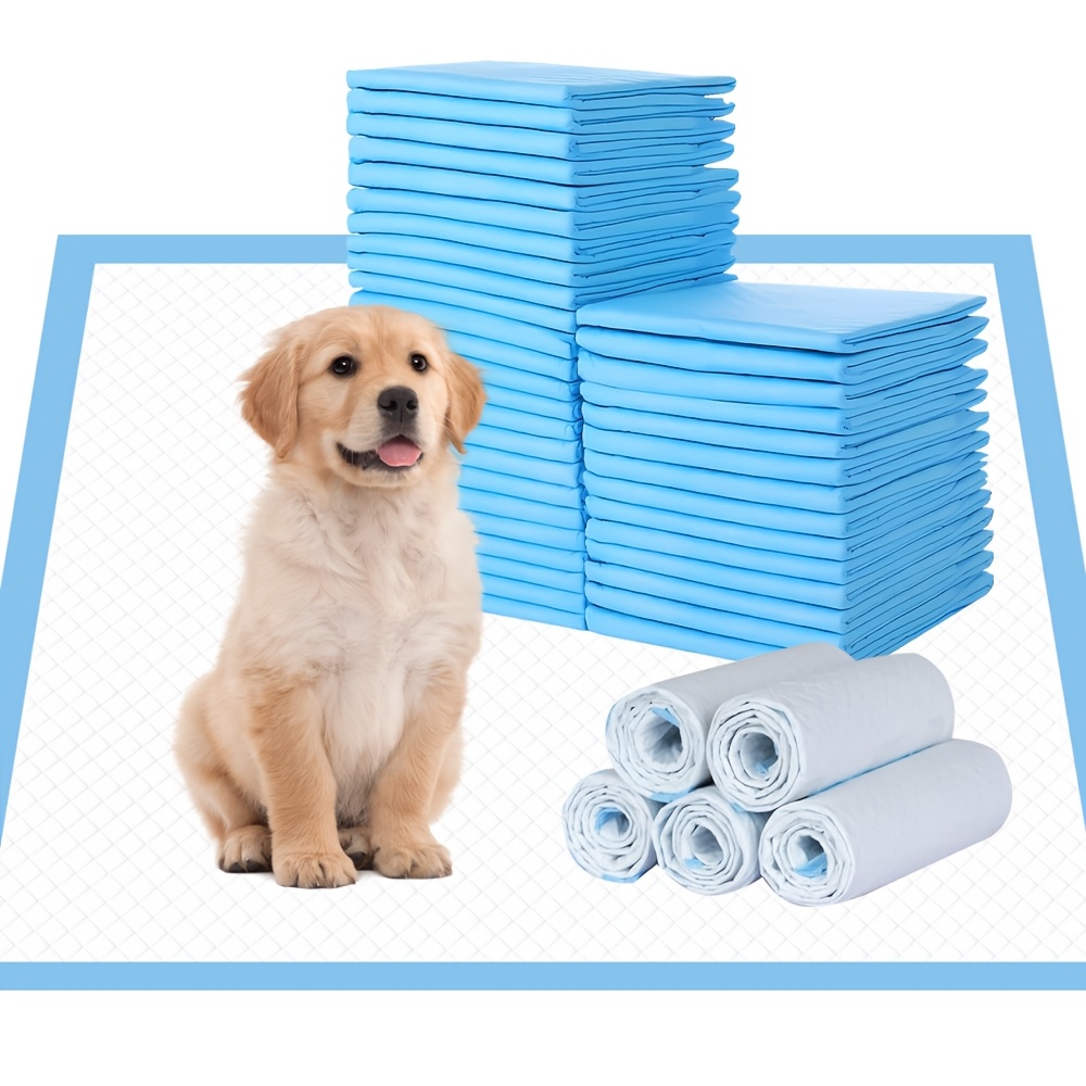 TEMU Extra Large Pads Super Absorbent Disposable Diaper Extra Large Thick Deodorant Puppy Pet Urine Diaper Pad Mat Cat Litter Toilet Dogs Products,