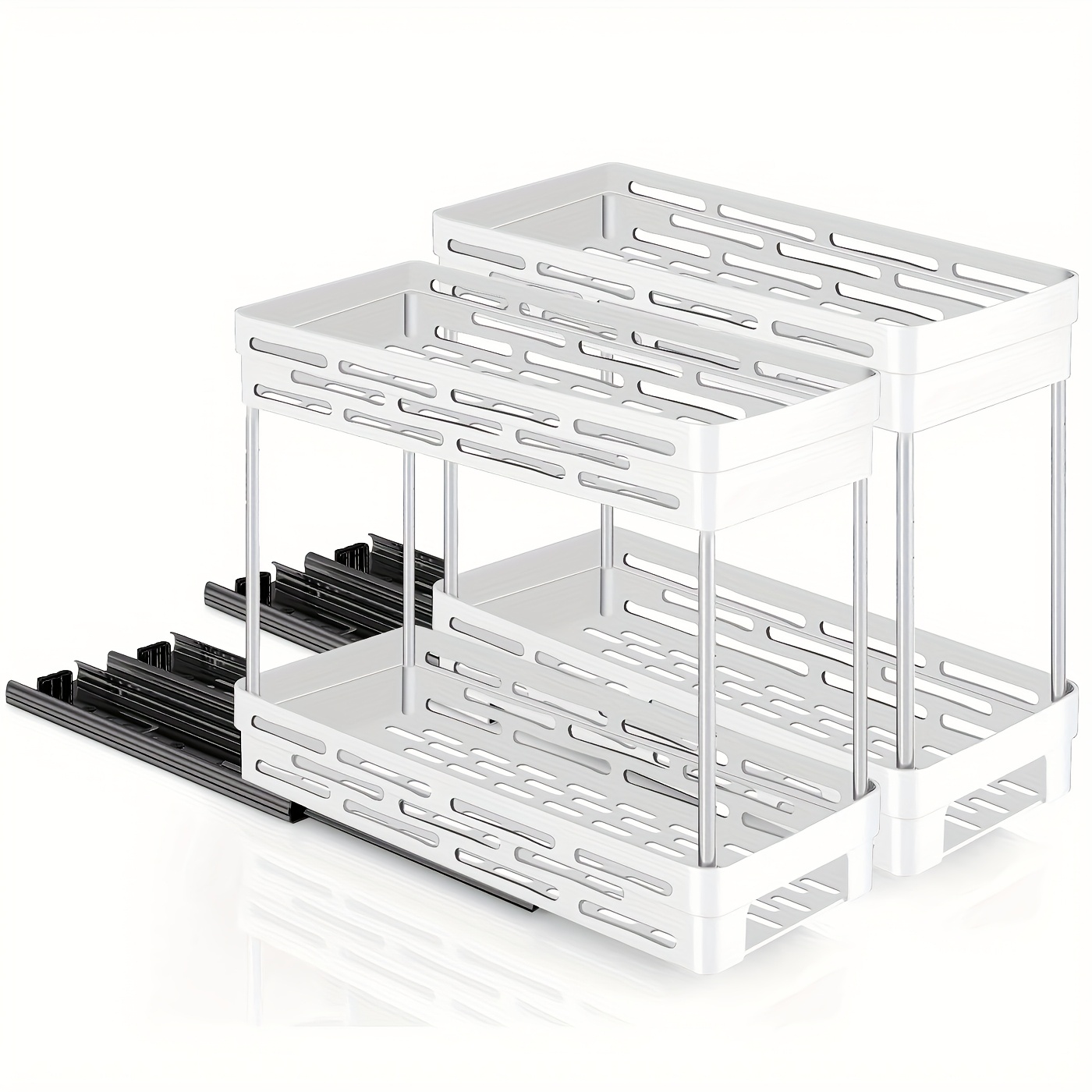 Organizzatore Da Cucina Con 2 Scatole - Porta Spezie, Accessori Da Bagno E Oggetti Vari