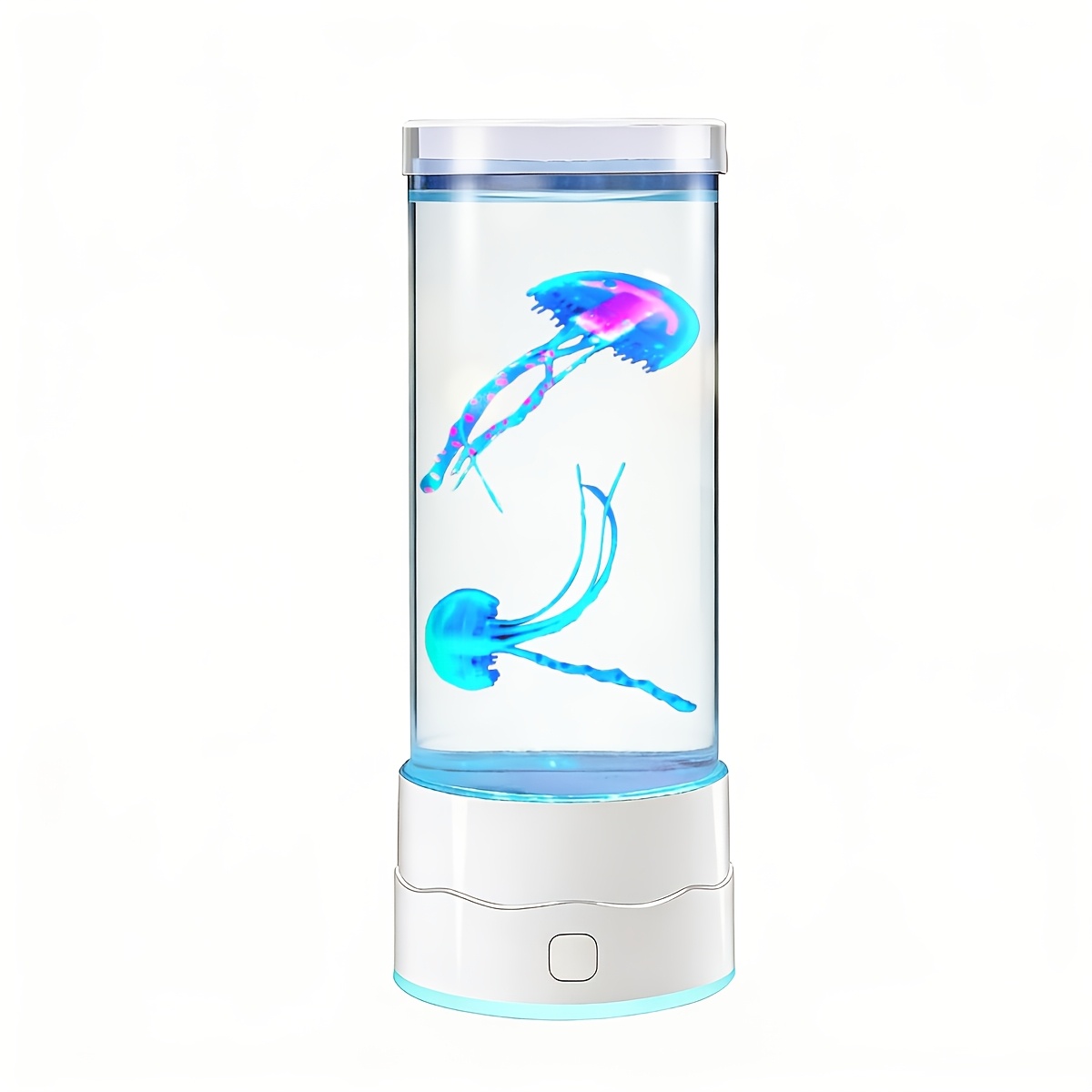 TEMU 1pc Jellyfish Lamp That Features A Of Color-changing Effects, Lighting Fixtures,equipped With A Brushless Motor,connect Supply With A Usb Cable,