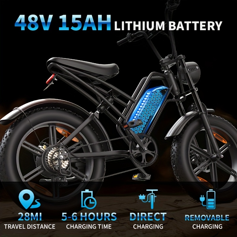 e speed extreme electric bike 48v 500w high - Temu
