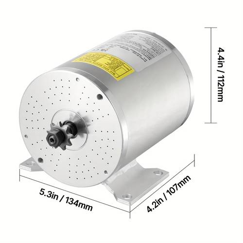 1800w electric brushless motor kit 48v 4500rpm with controller and throttle grip for go karts scooters and diy projects
