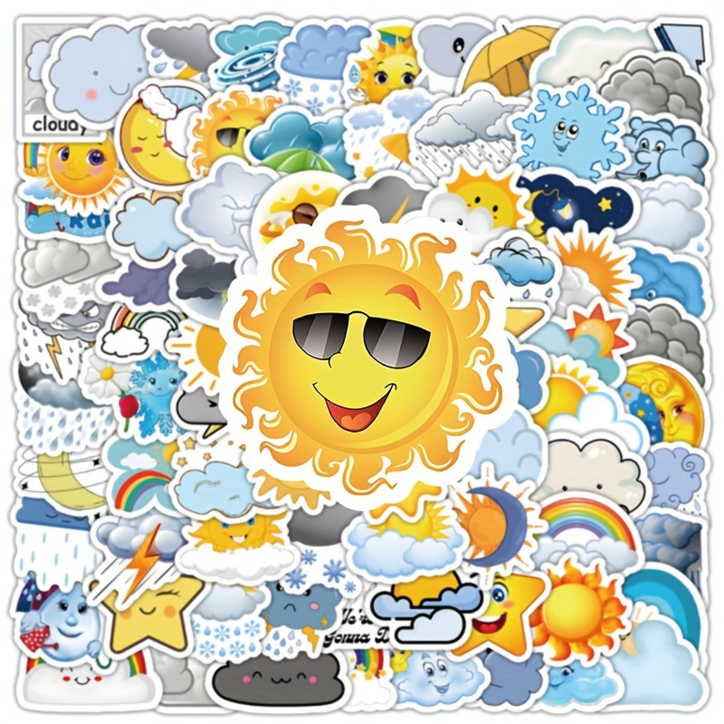 Cartoon Pirate Doodle Waterproof Stickers Diy Creative - Temu