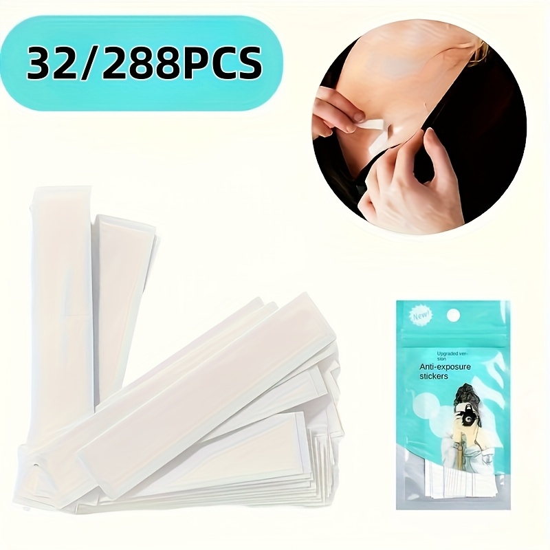 32 288pcs double sided tape for fashion clothing and body clothing tape for body and clothes gentle body tape for women all weather strong   fabric tape