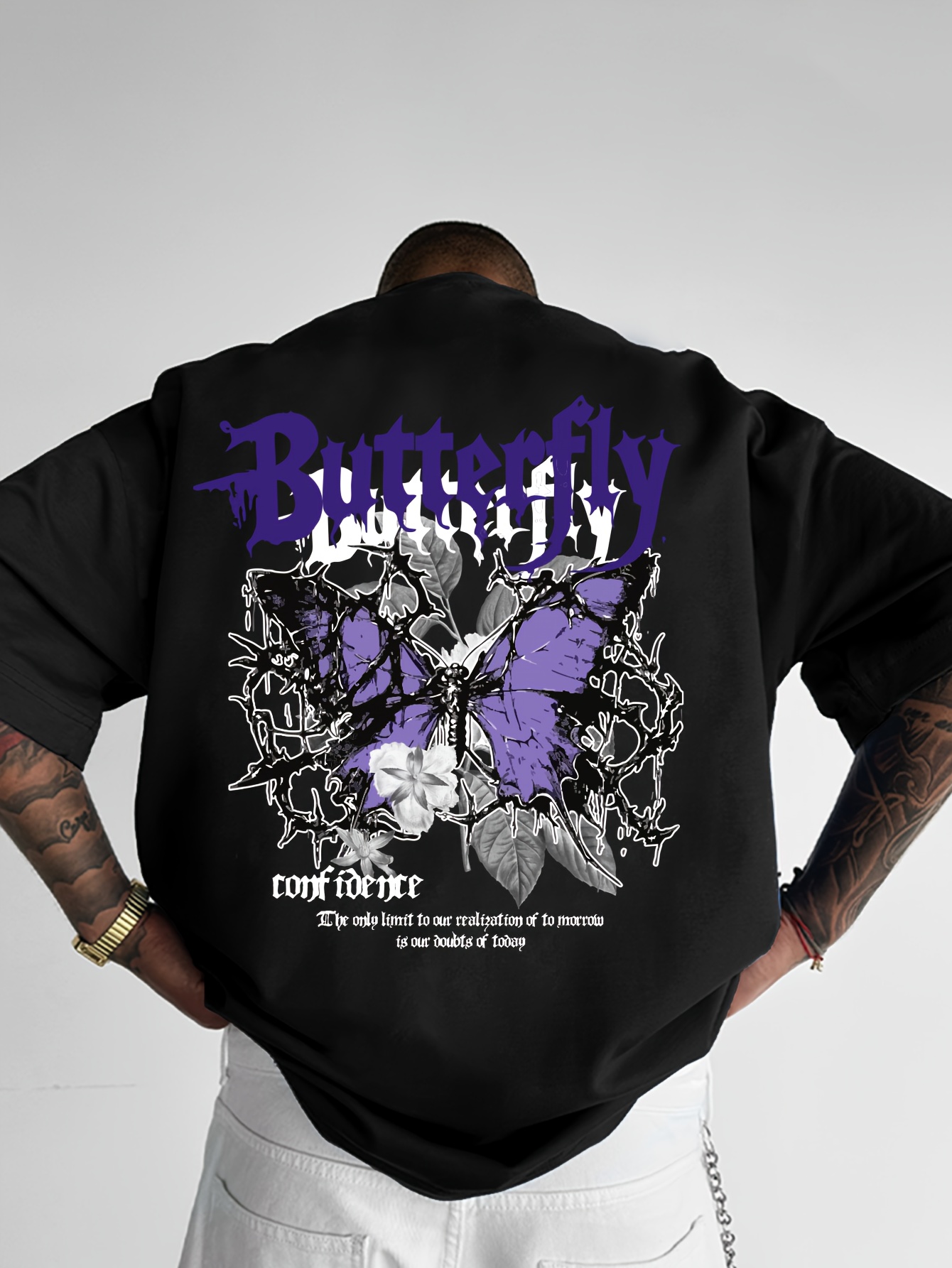 mens y2k purple graphic t shirt oversized relaxed - Temu Mexico