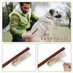 3 pack solid wood cat combs stainless steel teeth for rabbit massage flea lice comb removes mats and loose fur grooming comb for small medium pets