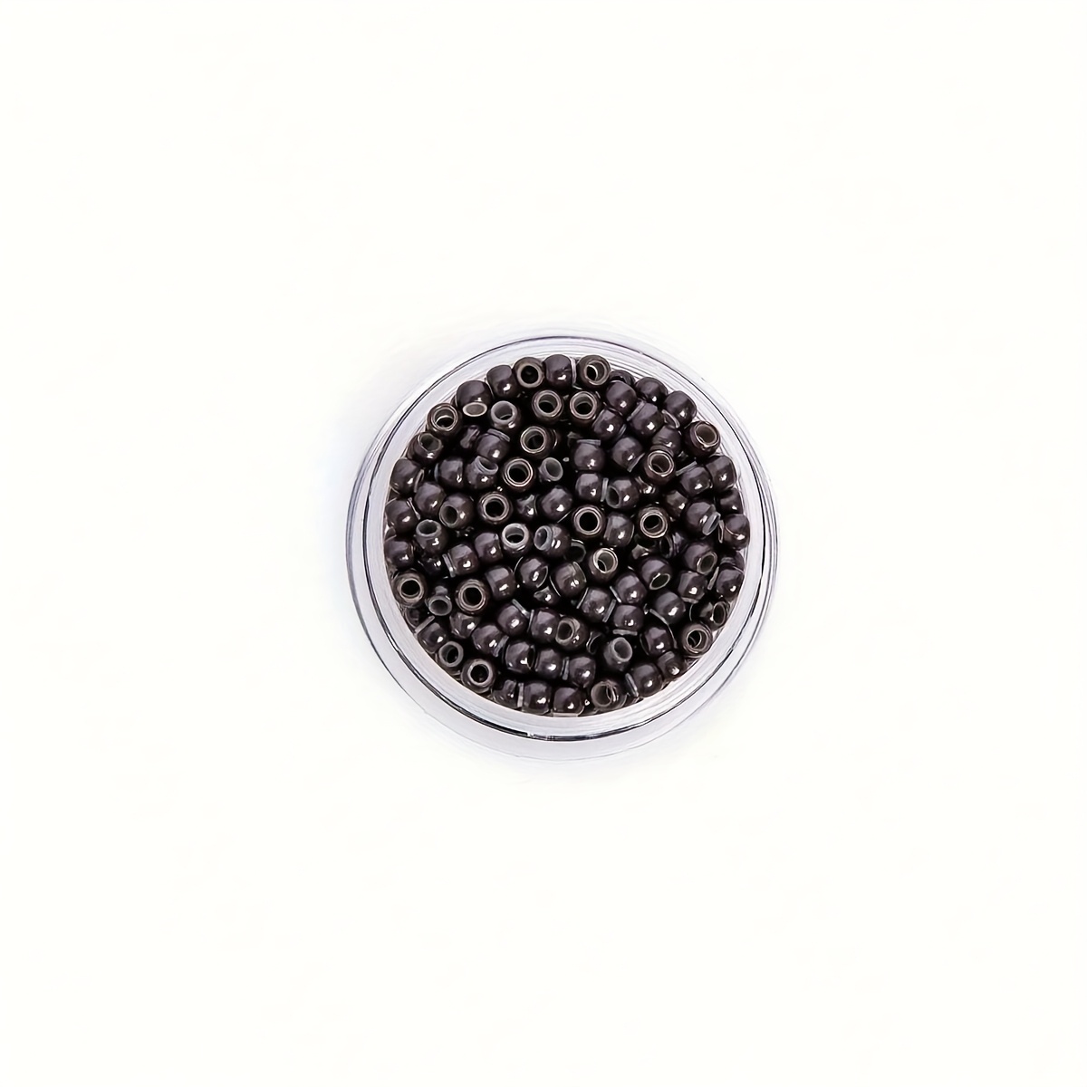 TEMU 500pcs Of 3.0mm Nano -lined Ring Beads For Extensions, Including Tools And Additions For Nano-tip Hair Extensions And Wigs