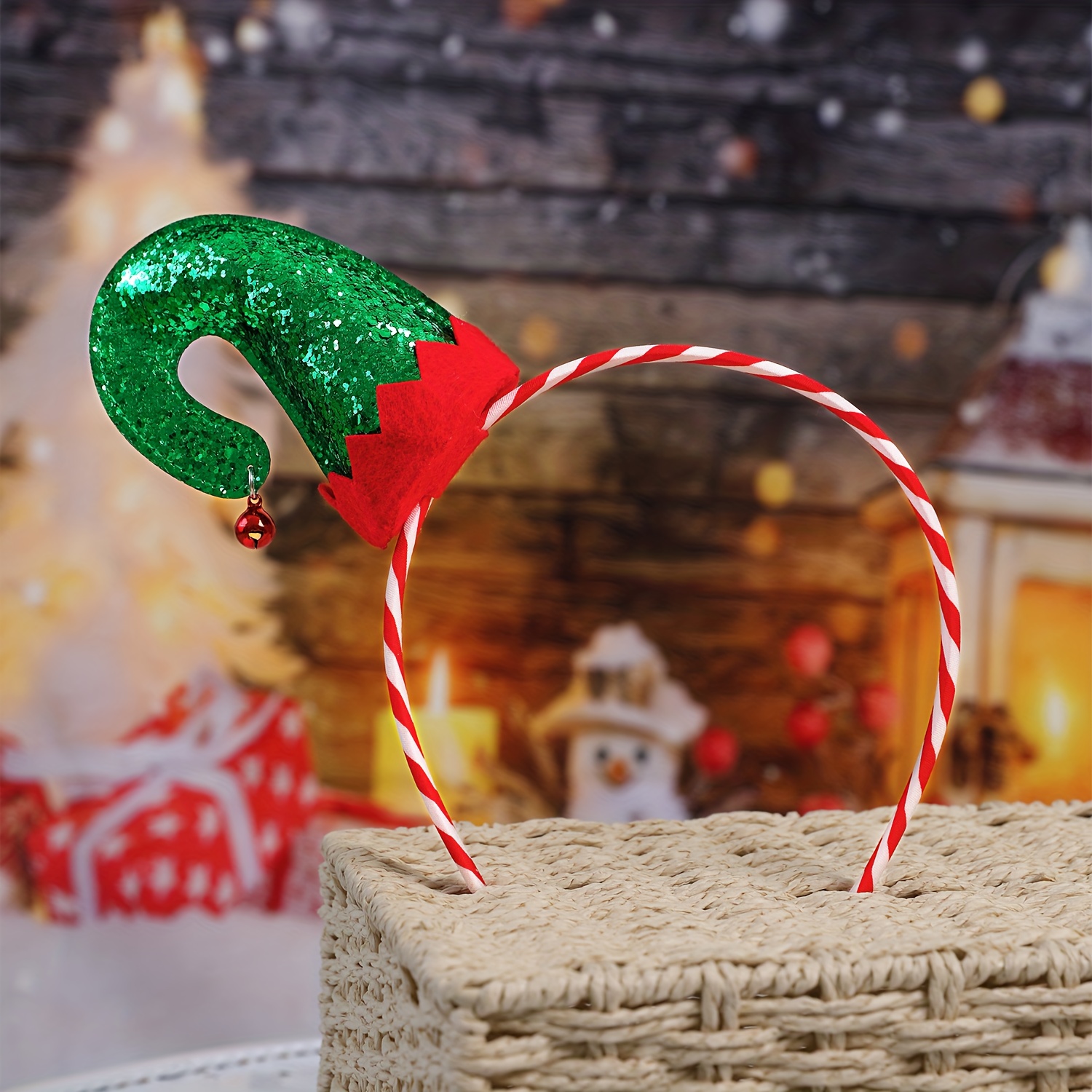 Festive Christmas Horn Bell: The Perfect Adorable Christmas Gift Hair Accessory!