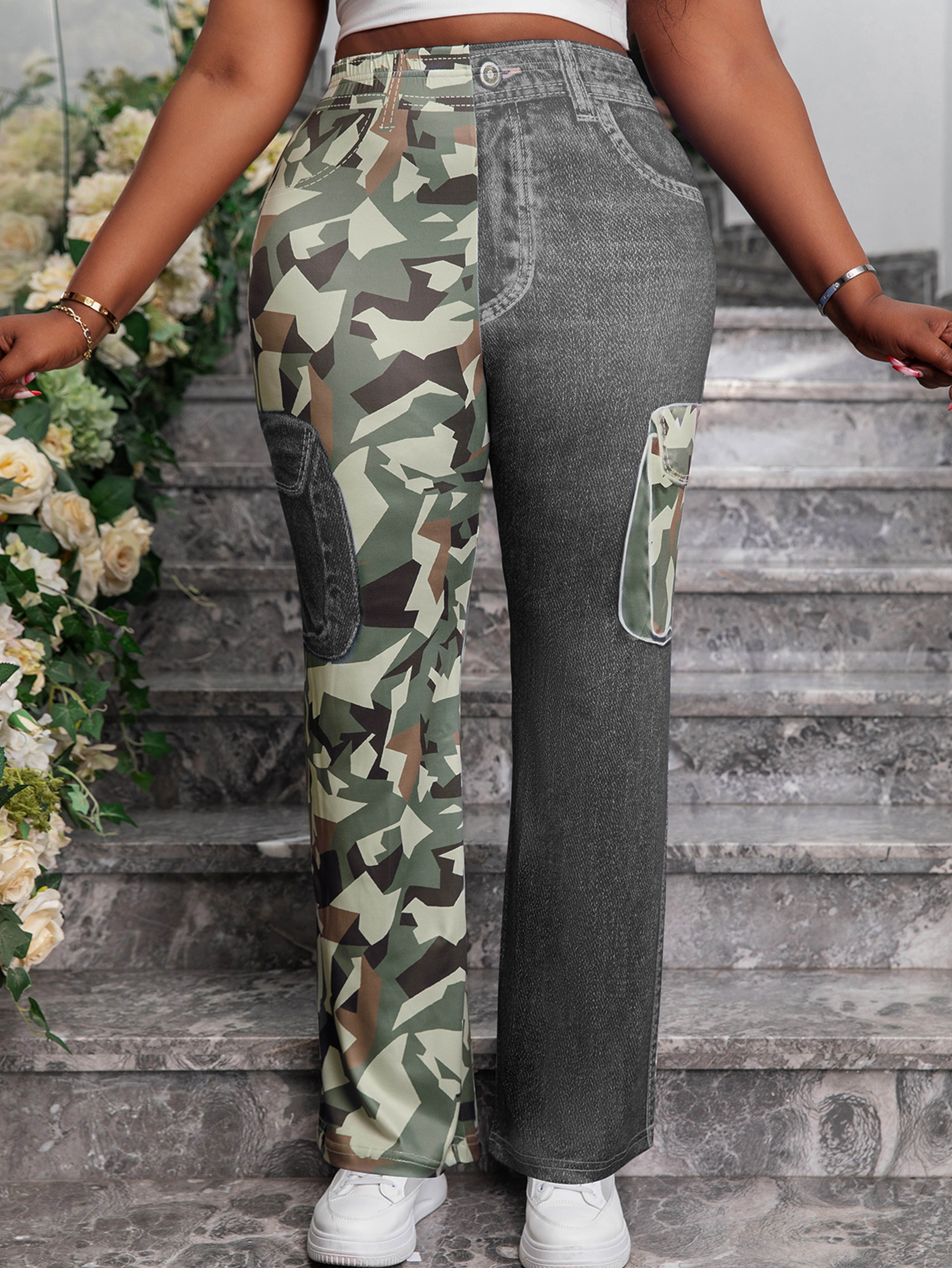 迷彩柄フラワーデザインワークパンツ sacai 花柄カーゴパンツ sacai 花