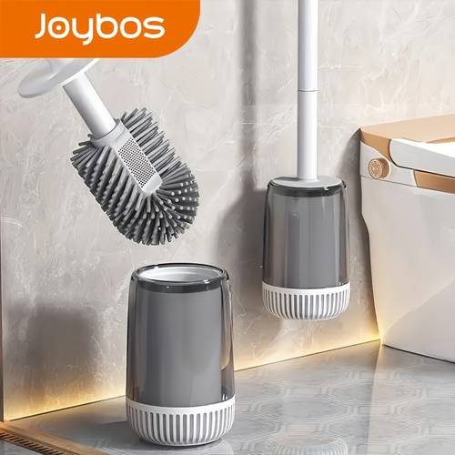 item picture toilet brush drying holder wall mount toilet bowl cleaner brush for deep cleaning 1 2 pack